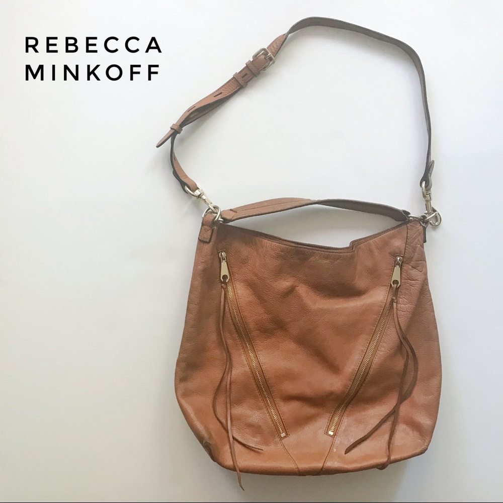 Rebecca Minkoff Tan Leather Hobo Satchel